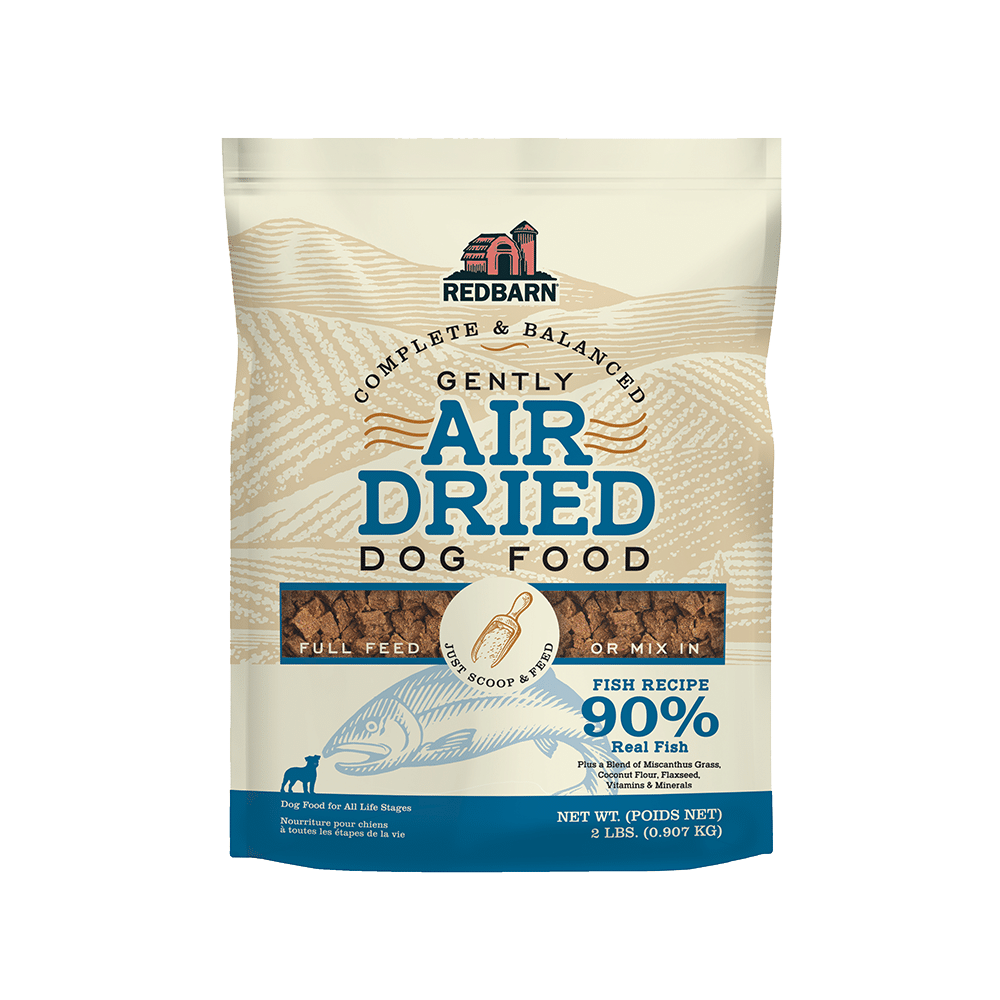 Redbarn Air Dried Dog Food, Fish, 2 lb.