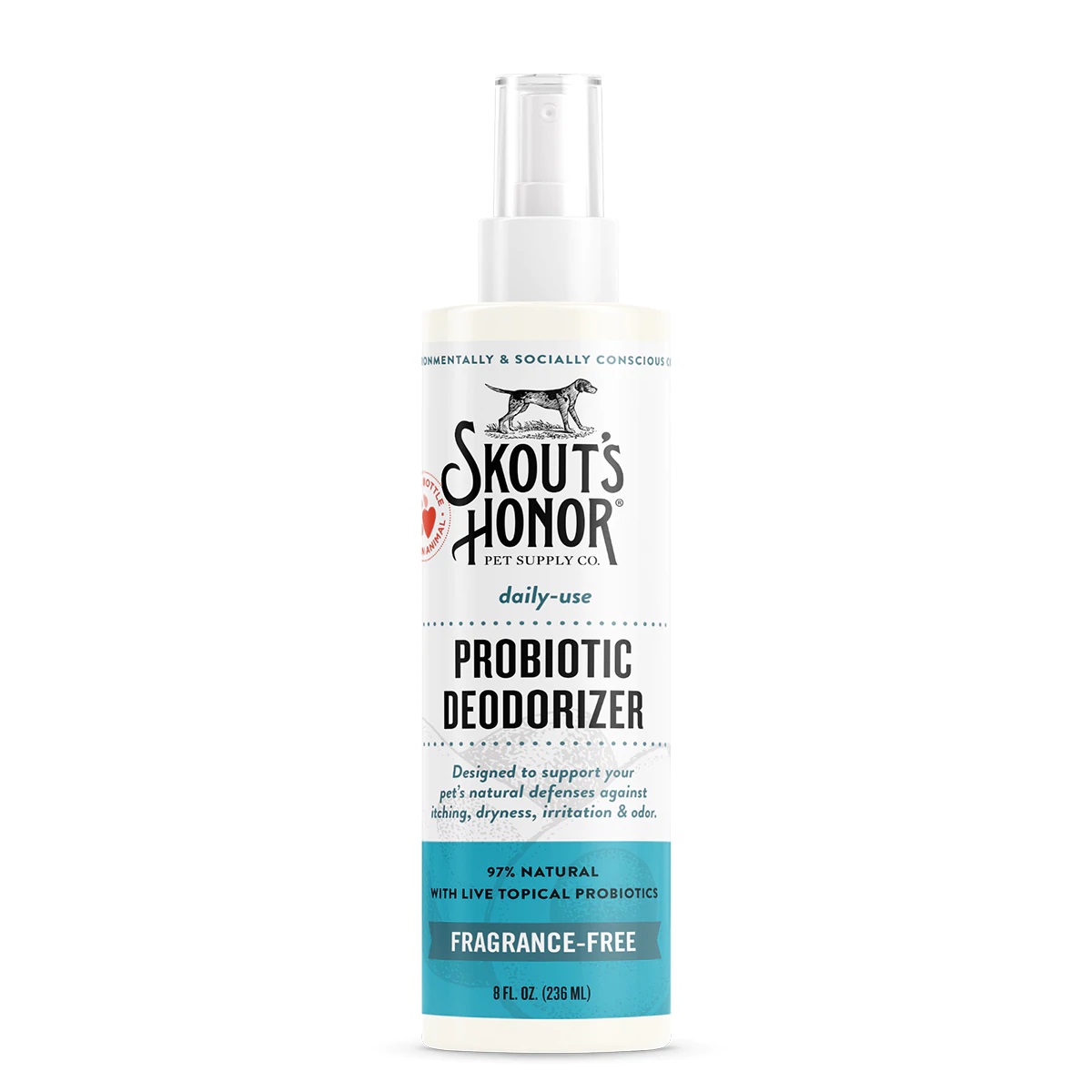 Skout's Honor Pet Deodorizer for Dogs & Cats, 8 oz.