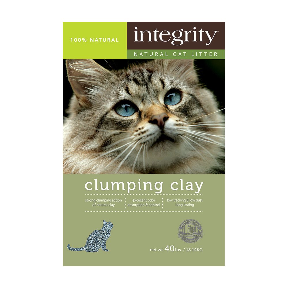 Integrity Clumping Clay Cat Litter, 40 lb.