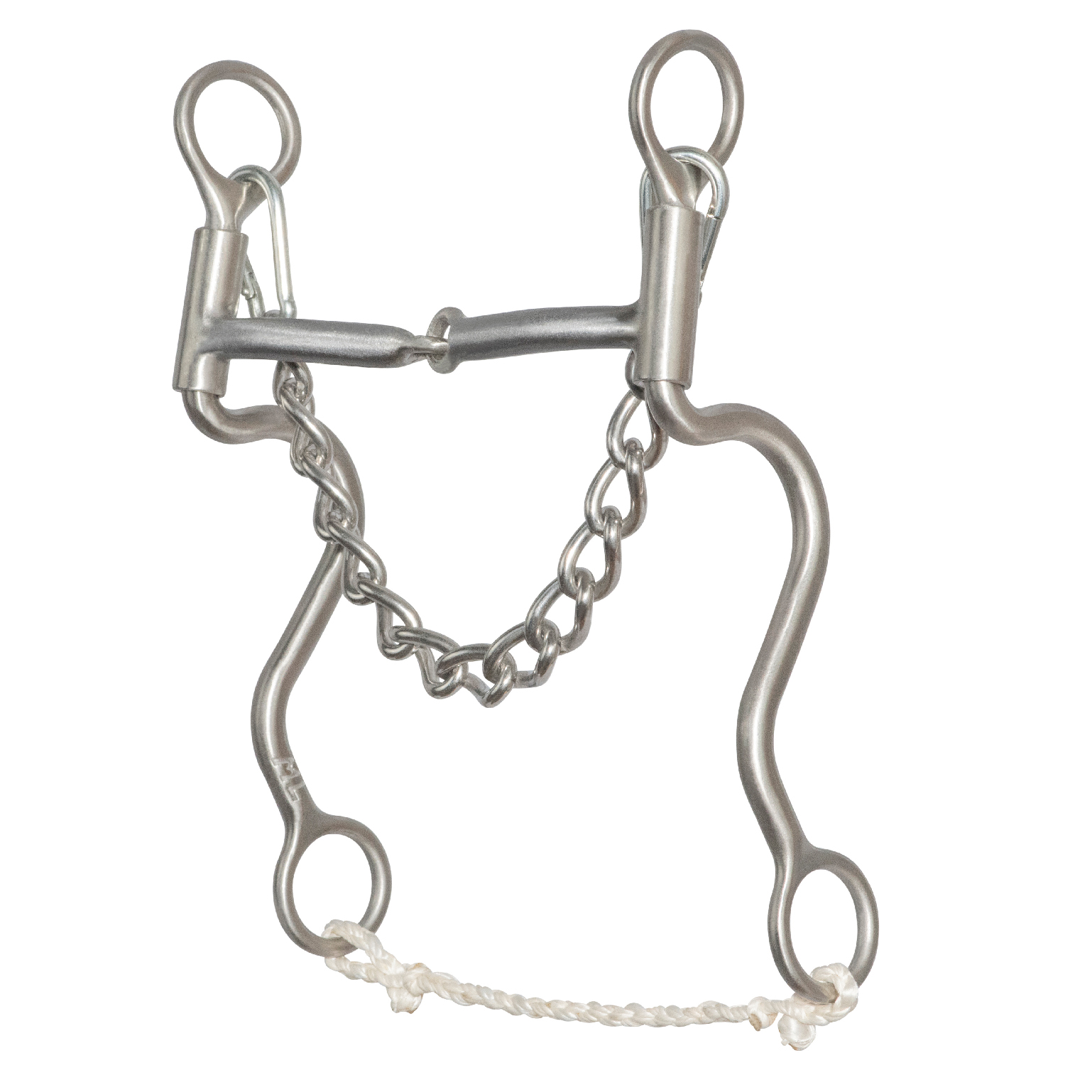 Walt Woodard Comfort Thickness 1/2" Shank Snaffle Bit