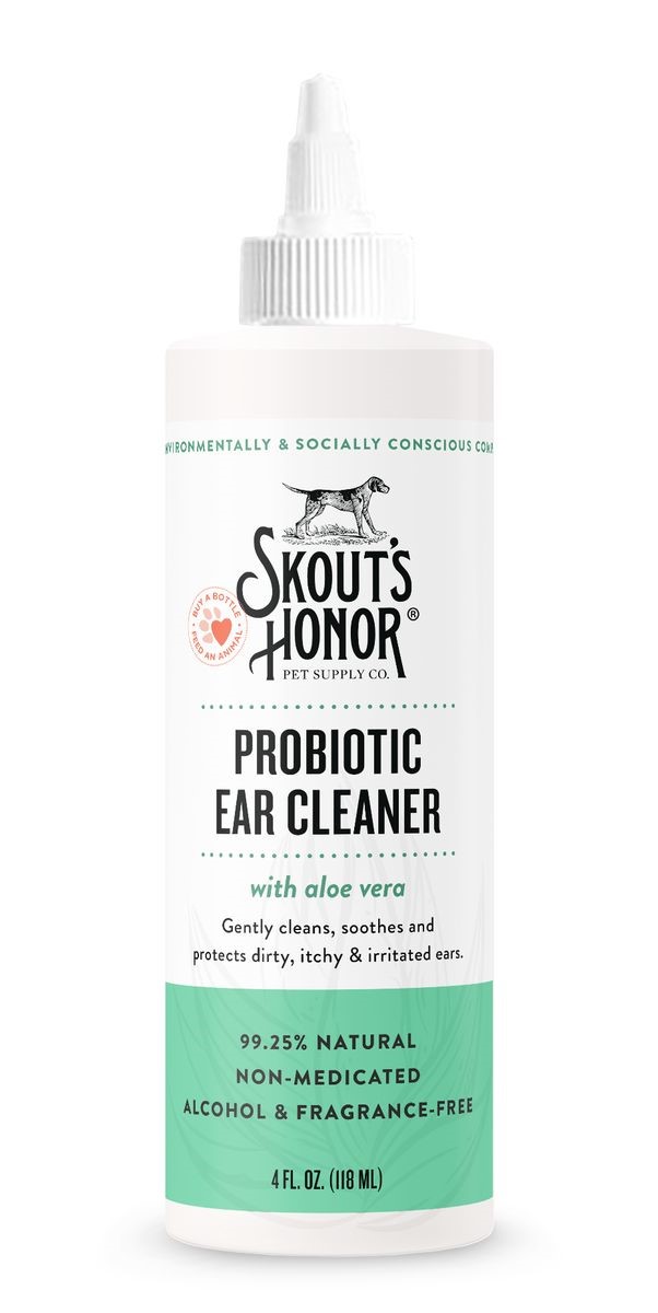 Skout's Honor Probiotic Ear Cleaner, 4 oz.