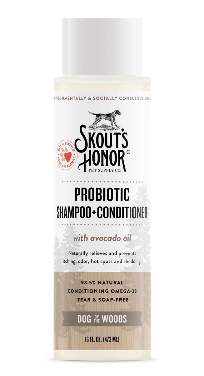 Skout's Honor Probiotic Shampoo & Conditioner, 16 oz.