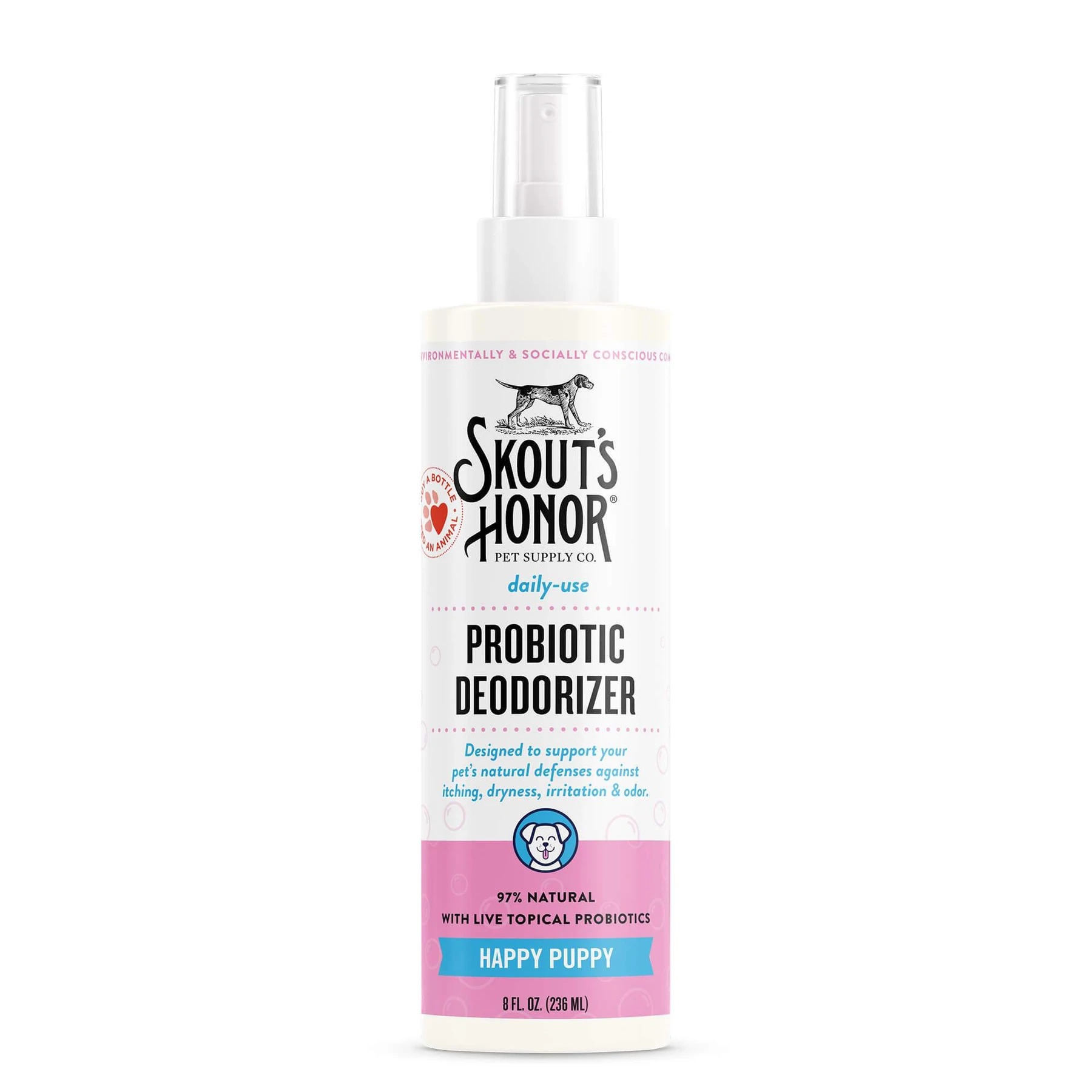 Skout's Honor Happy Puppy Deodorizer, 8 oz.