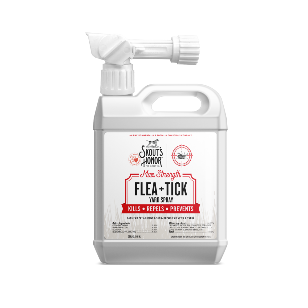 Skout's Honor Max Strength Flea & Tick Yard Spray, 32 oz.