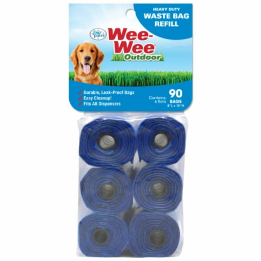 Wee-Wee Heavy Duty Waste Bag Refill, 90 ct.
