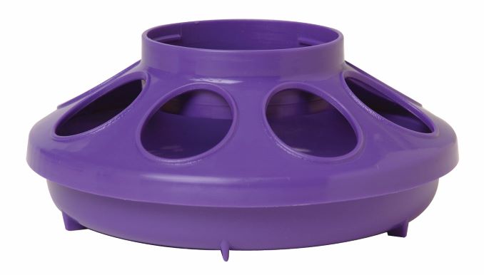 PLASTIC FEEDER BASE, QT.