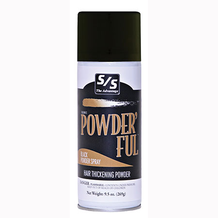 Powder'ful Hair Thickening Powder, Black