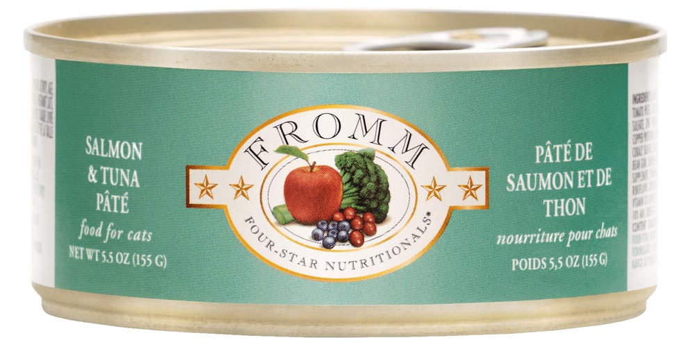 Fromm Four Star Cat Salmon and Tuna Pate, 5.5 oz