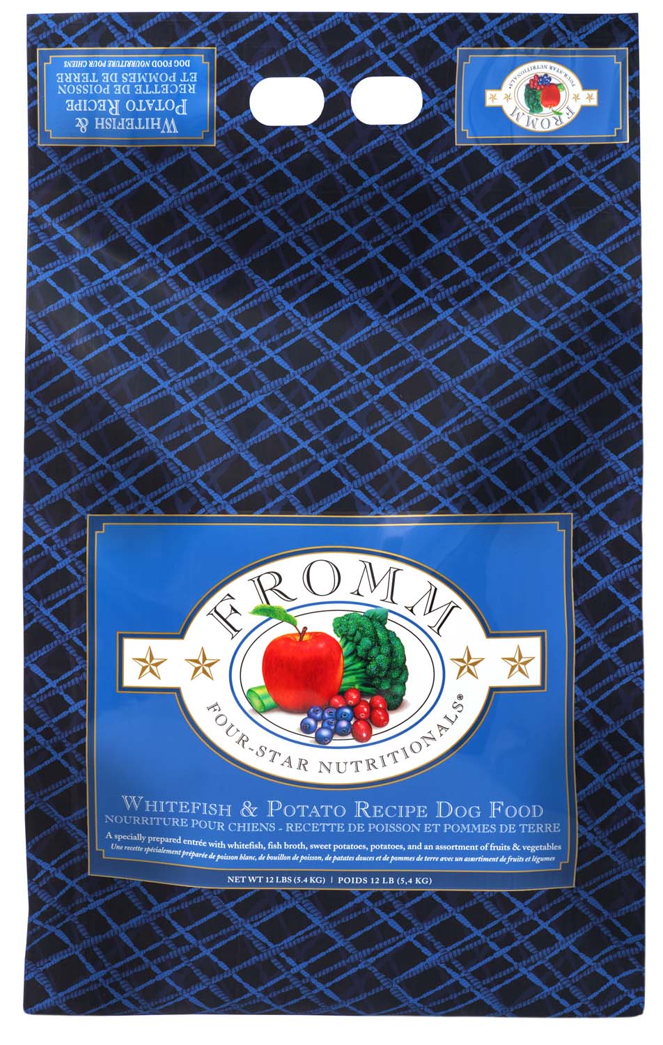 Fromm Four Star Whitefish & Potato Dog, 12 lb