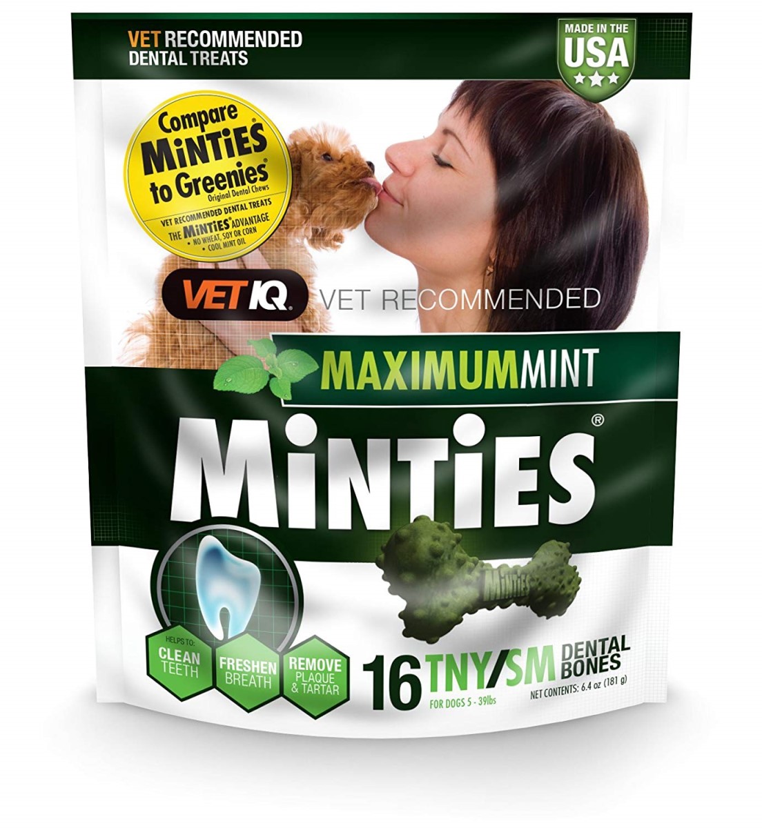 Minties Dental Bones, 16 Tiny/Small Bones