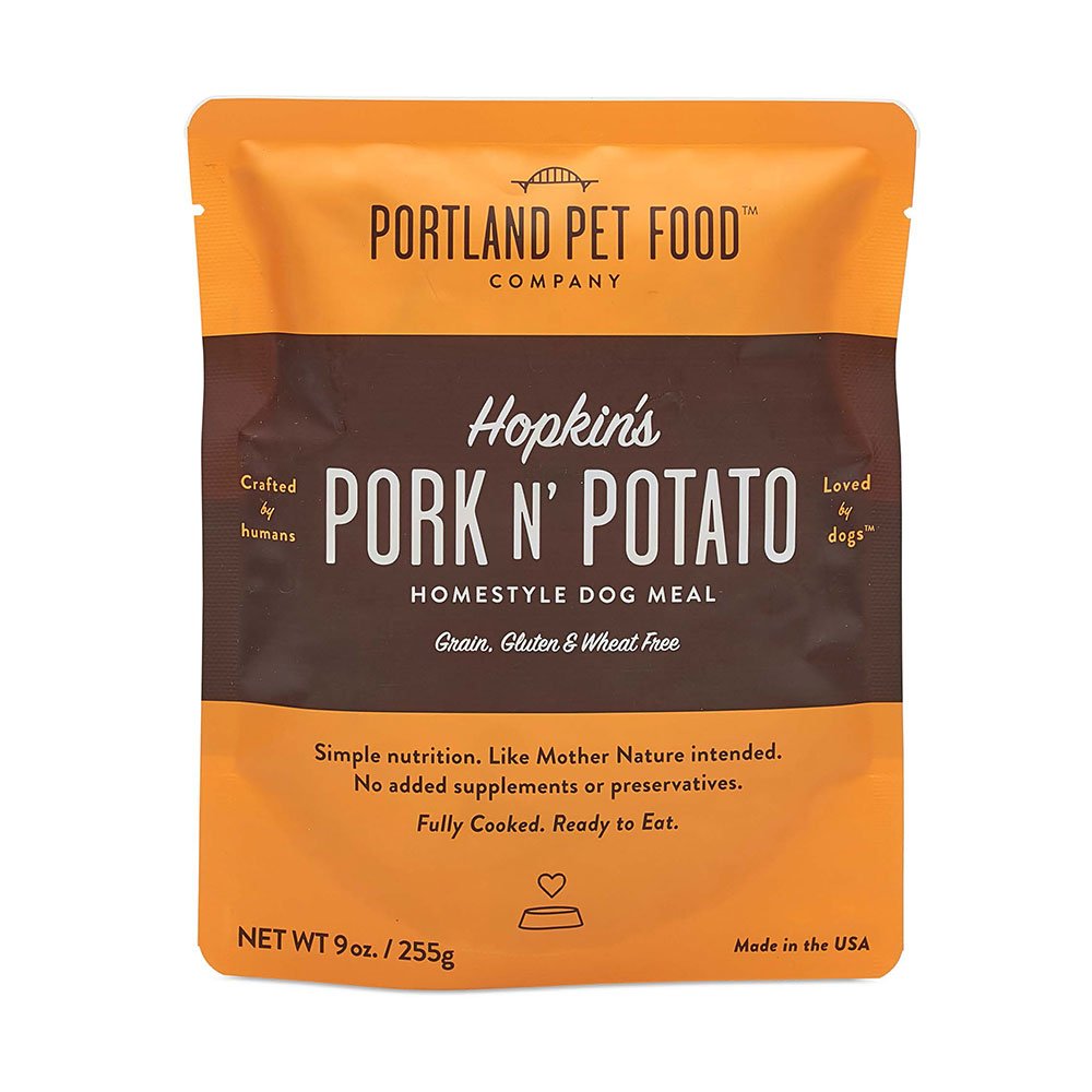 PORTLAND PET FOOD GRAIN & GLUTEN-FREE HOPKIN'S PORK N' POTATO MEAL DOG FOOD,