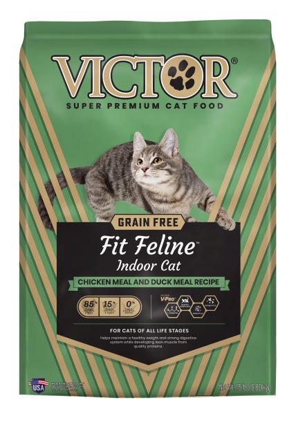 Victor Grain Free Fit Feline Indoor Cat, 15 lb.