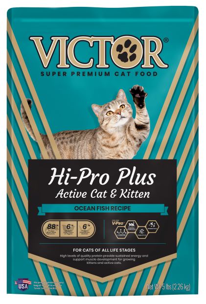 Victor Hi-Pro Plus Active Cat and Kitten, 5 lb.