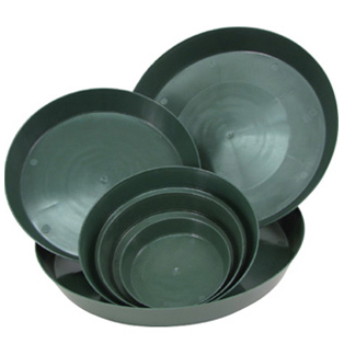 Plant Saucer, Black, 18"