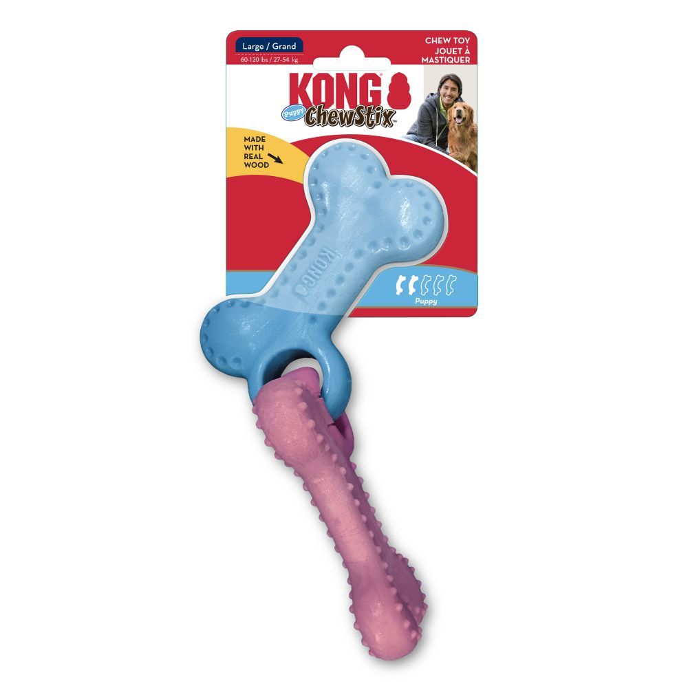 KONG ChewStix Puppy Linked Bones, L