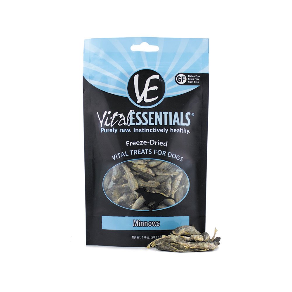 Vital Essentials&reg; Minnows Freeze-Dried Dog Treat, 1 oz.
