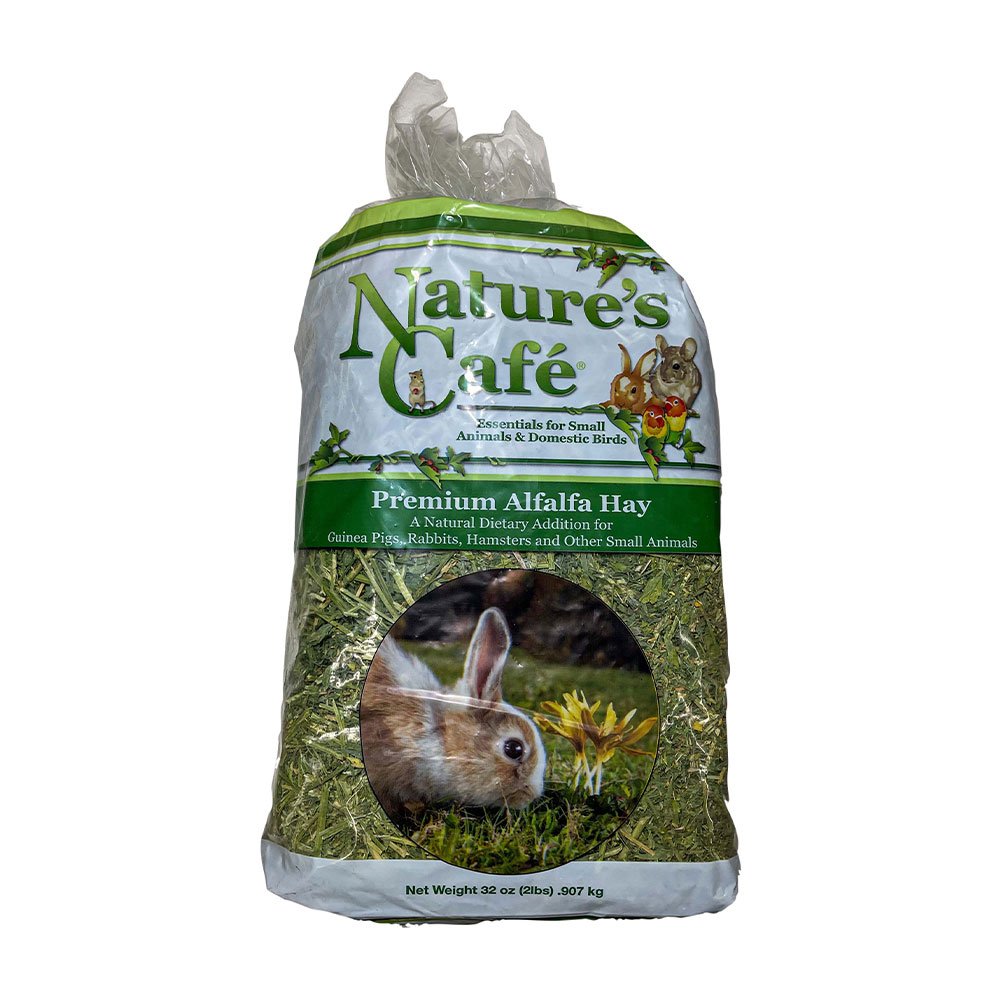 Nature's Cafe Premium Alfalfa Hay, 2 lb.