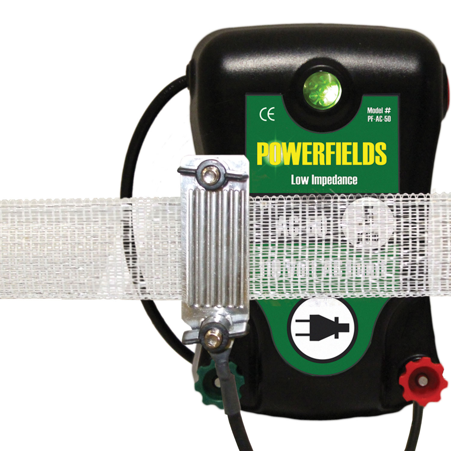 Powerfields Energizer To Polytape Connector