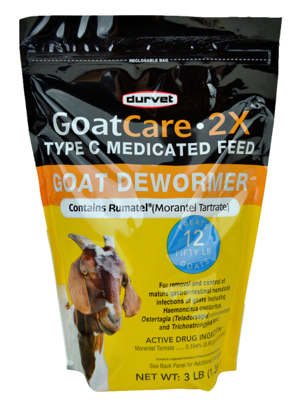 Goat Care 2X Goat Dewormer, 3 lb.