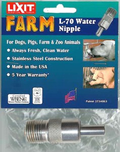 LIXIT FARM L-70 WATER NIPPLE