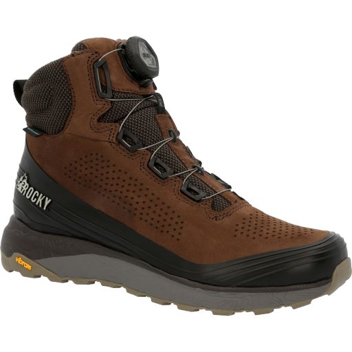 Rocky Mens Summit Elite Event H2O Brown Hiking Boot