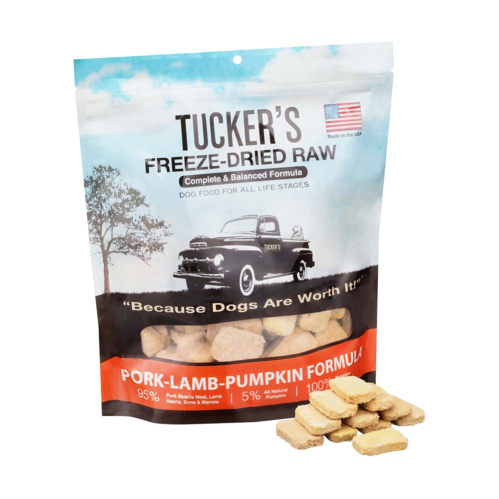Tucker's Pork-Lamb-Pumpkin Formula Freeze-Dried Dog Food, 14 oz.