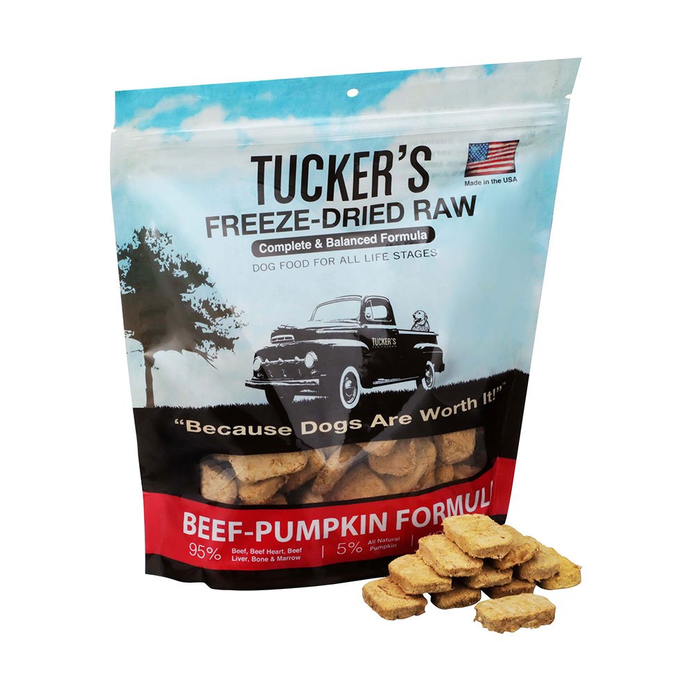 Tucker's Beef-Pumpkin Complete and Balanced Freeze-Dried Diets for Dogs, 14