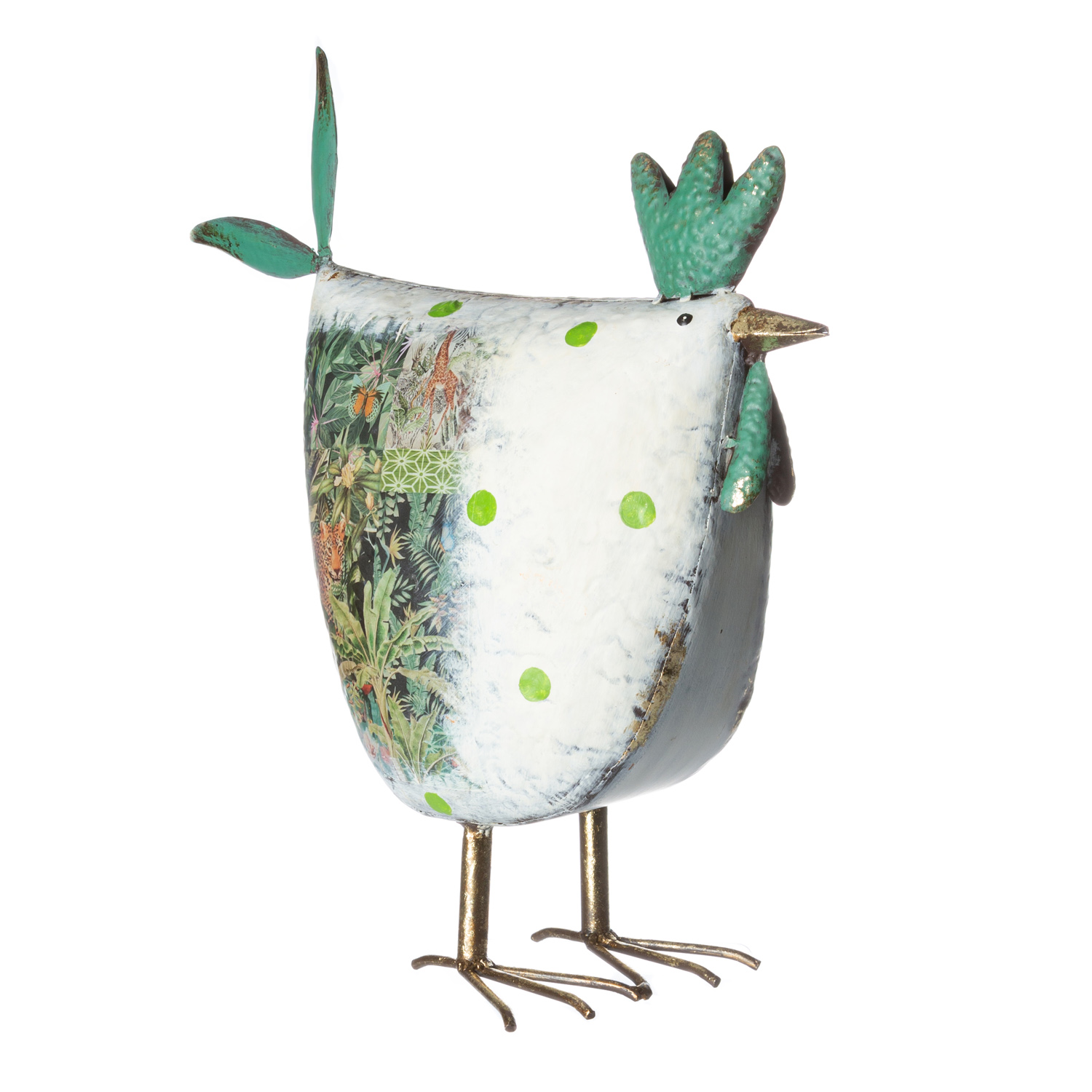 Metal Chicken Statuary