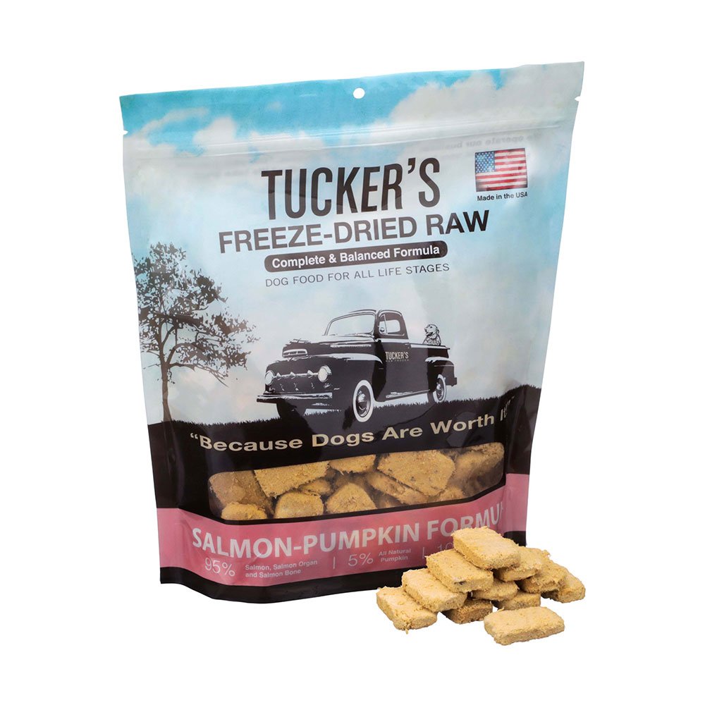 TUCKER'S SALMON-PUMPKIN FORMULA FREEZE-DRIED DOG FOOD, 12 OZ.