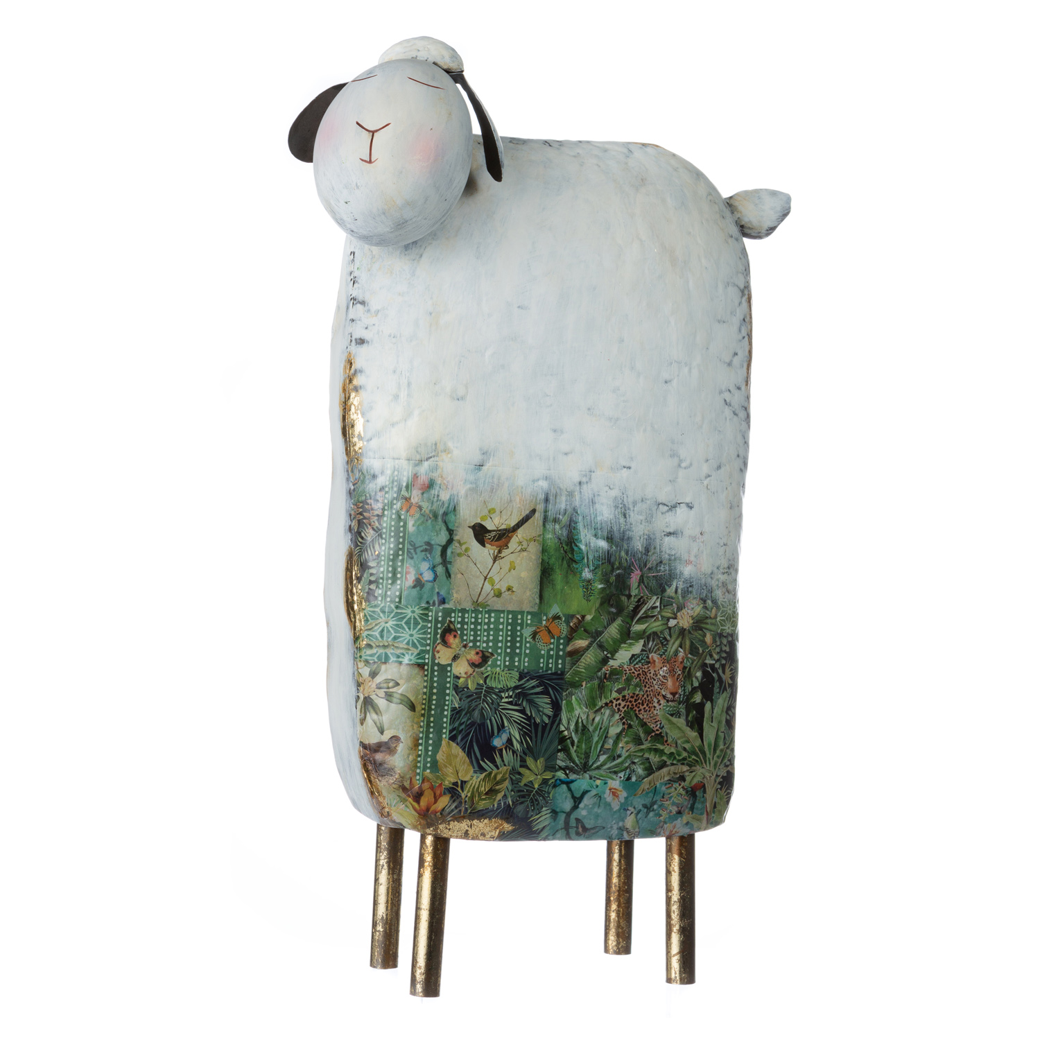 METAL SHEEP STATUARY