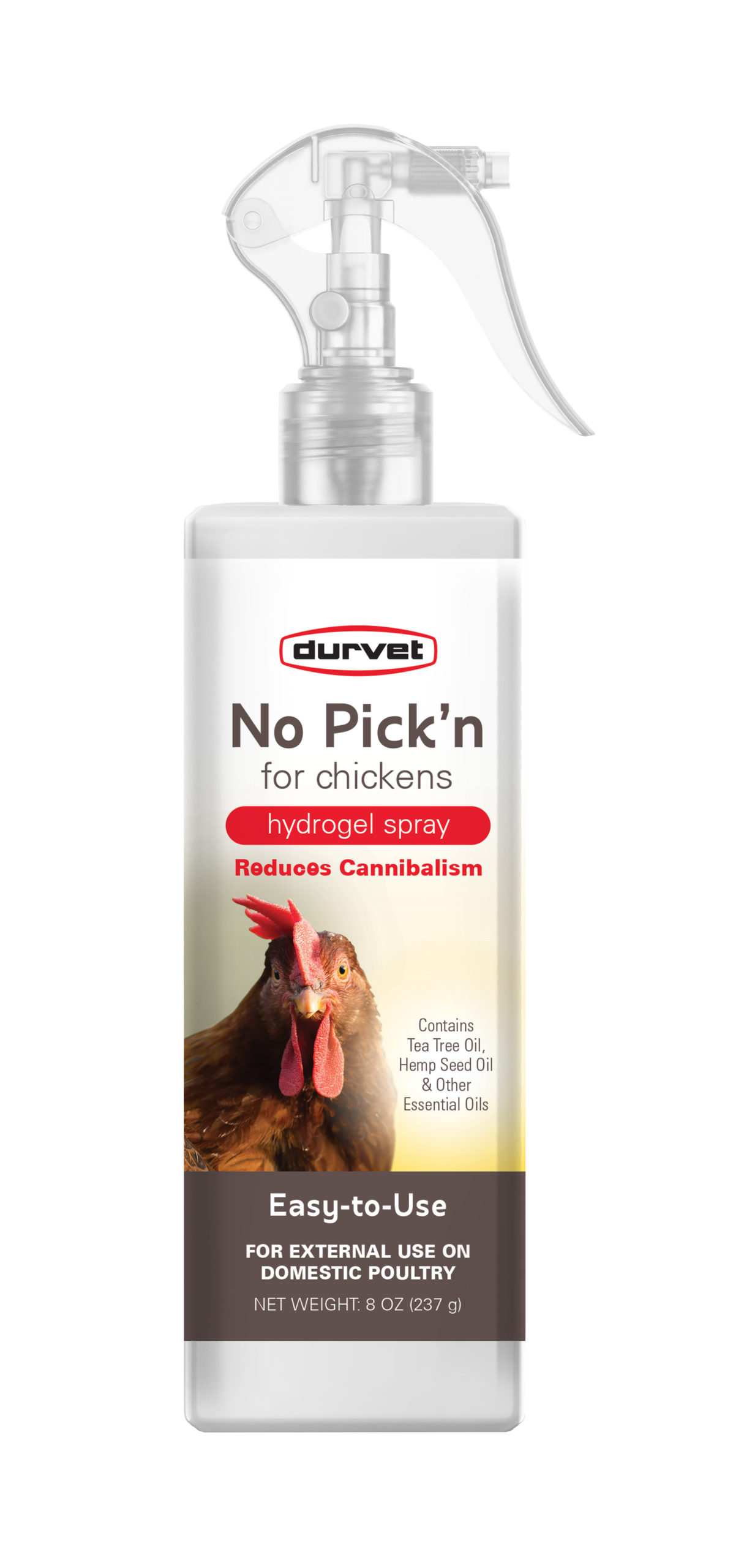 DURVET NO PICK'N FOR CHICKENS, 8 OZ.
