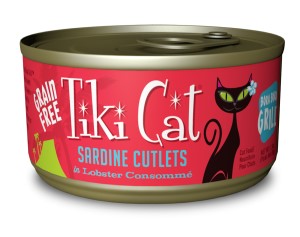TIKI CAT BORA BORA GRILL SARDINE 2.8OZ