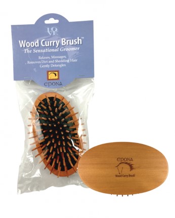 Epona Wood Curry Brush