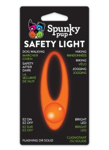 Spunky Pup Flash & Glow Safety Light