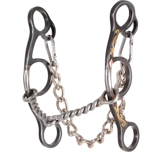 Classic Equine Sherry Cervi Diamond Short Shank Twisted Wire Snaffle