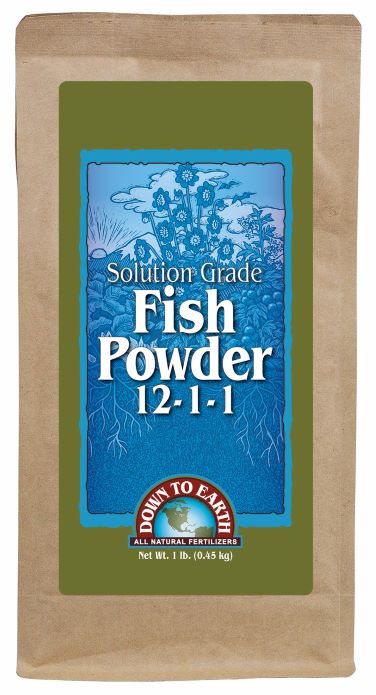 Down to Earth Fish Powder 1 lb.