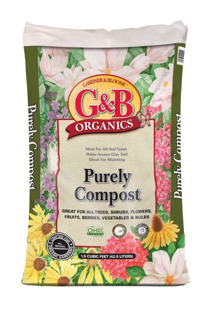 Gardner & Bloome Purely Compost, 1.5 cu. ft.