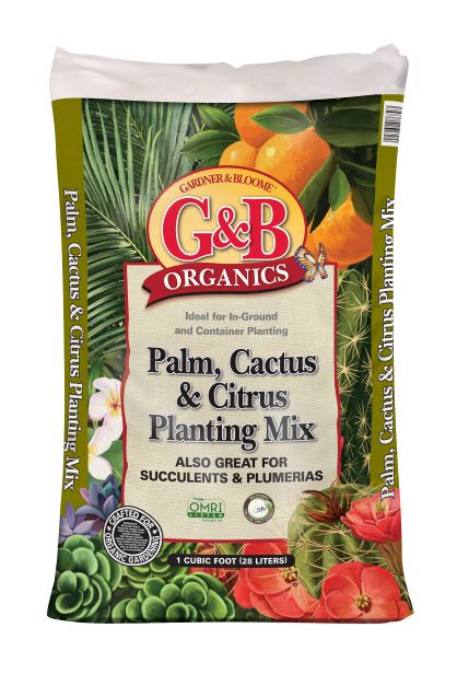 Gardner & Bloome Palm, Cactus & Ctirus Potting Mix, 1 cu.ft.
