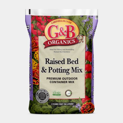 Gardner & Bloome Raised Bed & Potting Mix, 2 cu. ft.