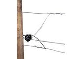 Gallagher Wire Mount Pinlock Wire Offset, 12", Black