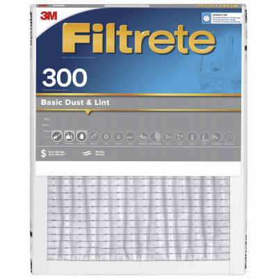 3M Filtrete Basic Dust & Lint Filter, 20" x 20" x 1"