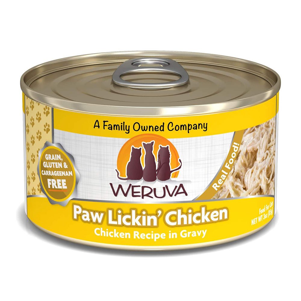 Weruva Paw Lickin Chicken with Chicken Breast in Gravy, 3 oz.