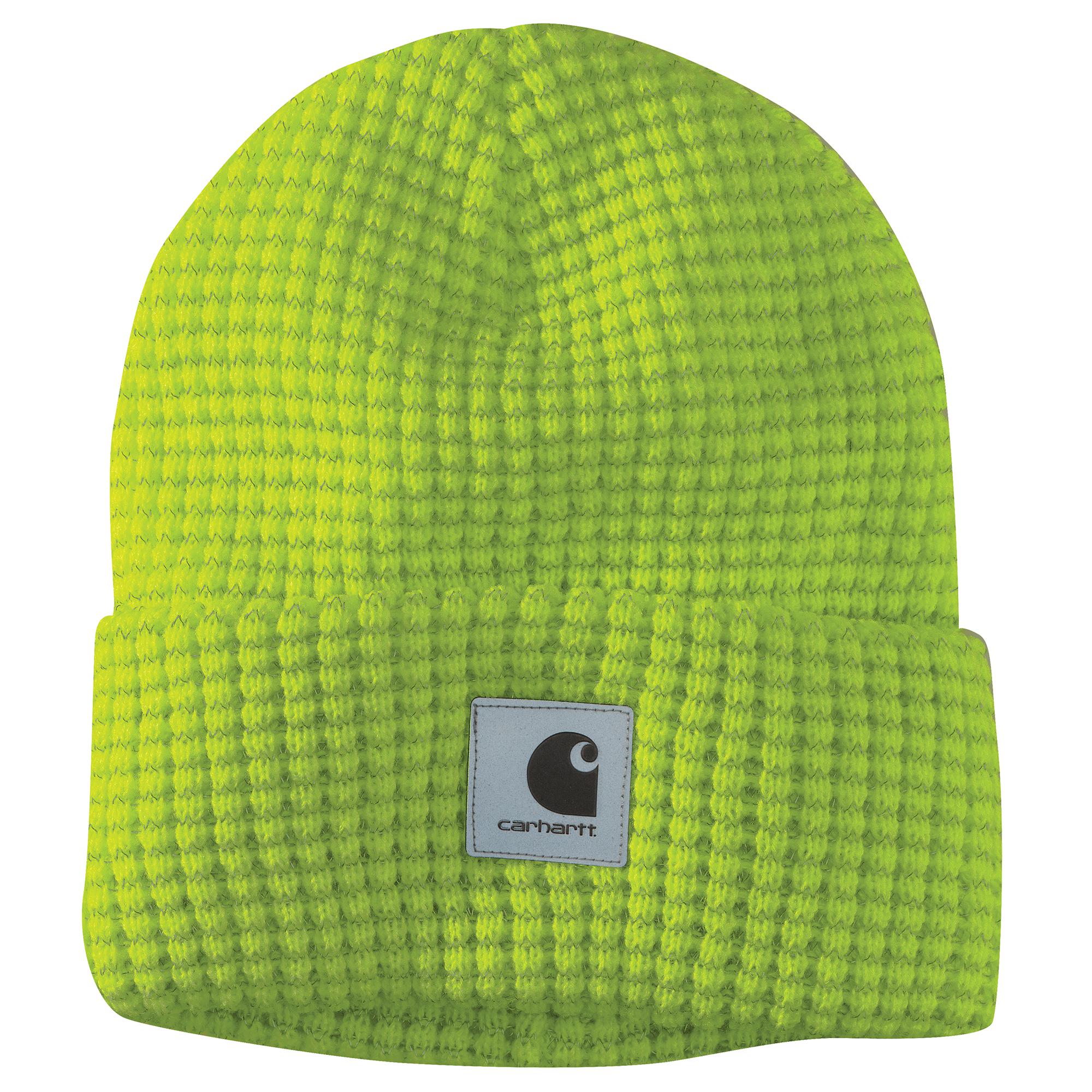 Carhartt Knit Lime Reflective Beanie