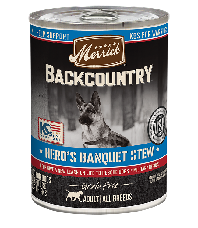 Merrick Backcountry Hero's Banquet Stew, 12 oz.