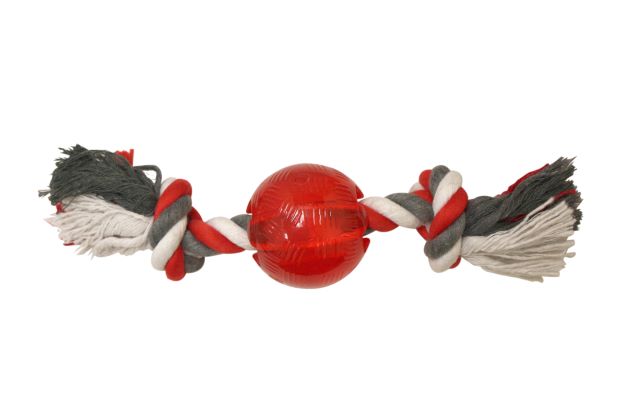 Spot Play Strong Mini Tug Ball With Rope