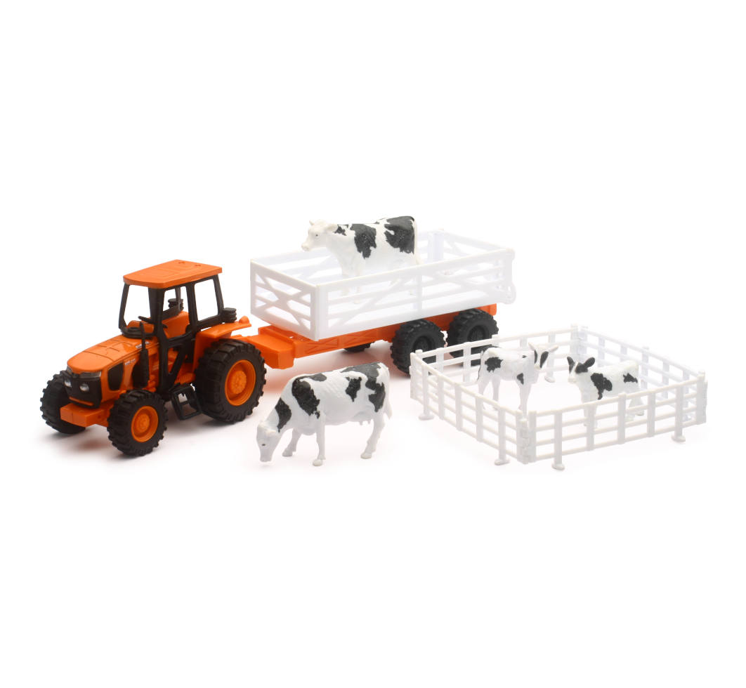 Kubota Farm Tractor with Animal