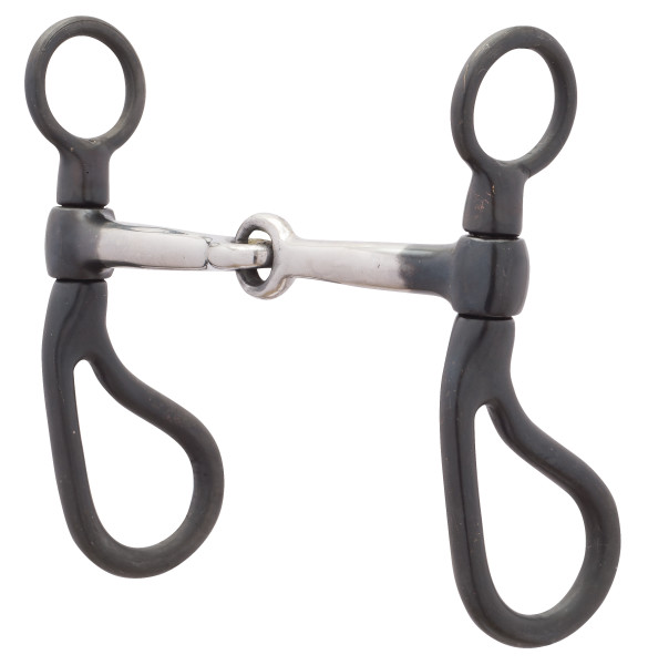 ALL PURPOSE BIT WITH 5" SWEET IRON SNAFFLE MOUTH WITH COPPER INLAY