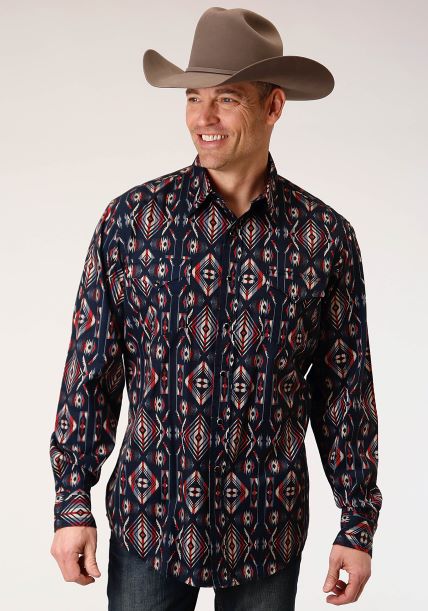 Roper Men's Vintage Aztec Shirt