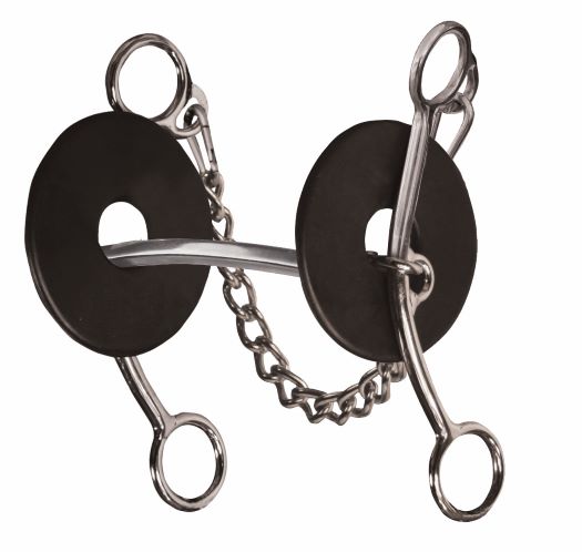 Professional's Choice Brittany Pozzi Lifter Series Mullen Mouth Bit, 5-1/2"