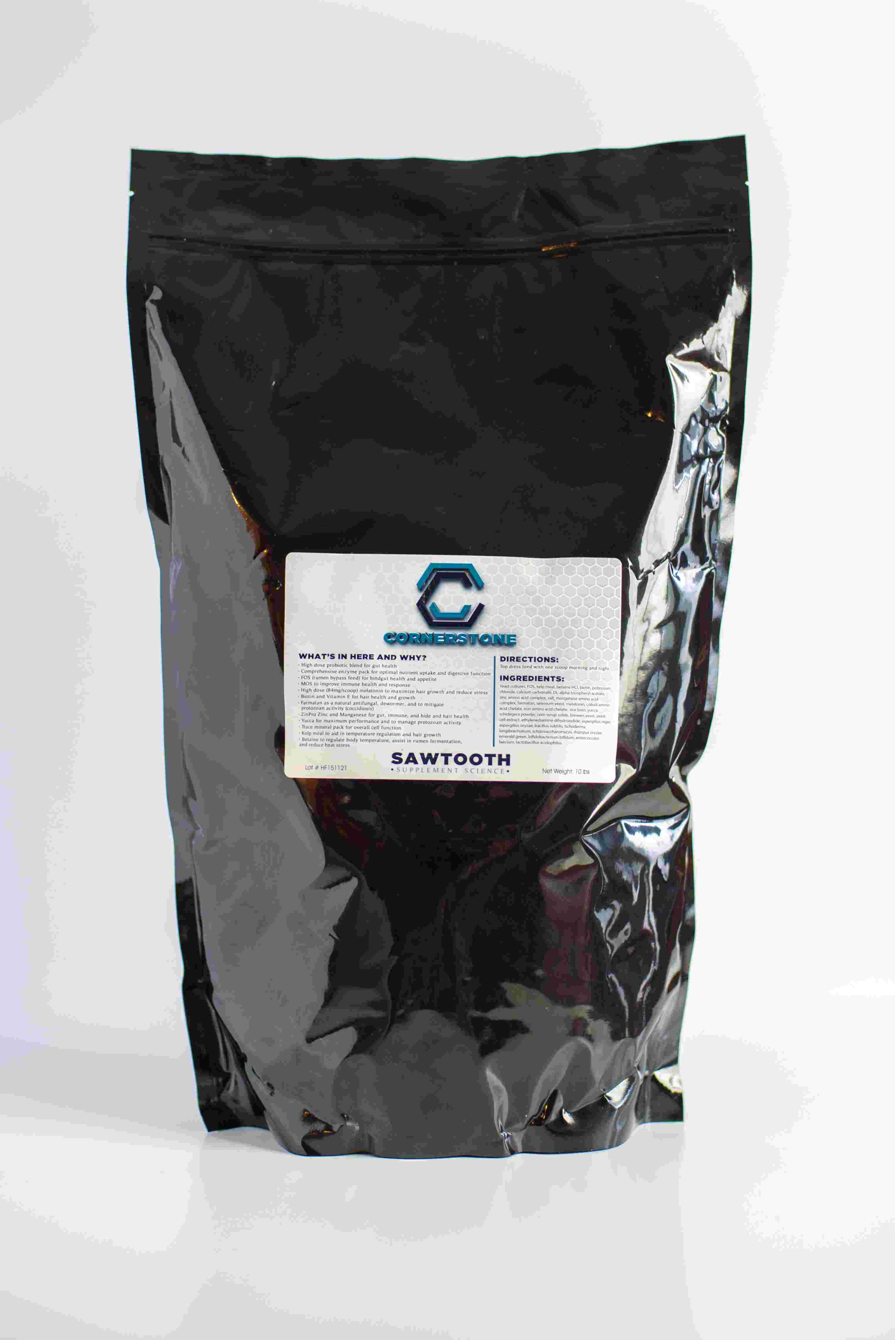 Sawtooth Cornerstone Show Livestock Supplement 5 lb. Foil Bag